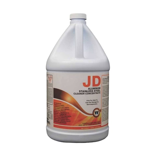 Warsaw Chemical JD Aluminum Stainless Steel Cleaner, 1-Gallon, 4PK 20983-0000004 - main